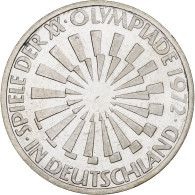 Monnaie, République Fédérale Allemande, 10 Mark, 1972, Stuttgart, BE, SPL - Commémoratives