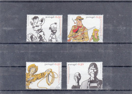 Portugal, (65), Banda Desenhada, 2004, Mundifil Nº 3170 A 3173 Used - Oblitérés