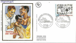 France 1998 Mi S3348 FDC  (FDC ZE1 FRNS3348) - First Aid