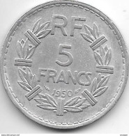France  5 Francs  1950 Closed 9 Km 888b.1    Xf++ - 5 Francs