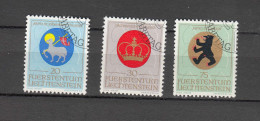LIECHTENSTEIN 1970    N° 470 à 472   OBLITERES   CATALOGUE  ZUMSTEIN - Used Stamps