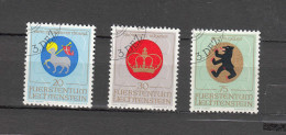 LIECHTENSTEIN 1970    N° 470 à 472   OBLITERES   CATALOGUE  ZUMSTEIN - Used Stamps