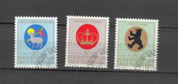 LIECHTENSTEIN 1970    N° 470 à 472   OBLITERES   CATALOGUE  ZUMSTEIN - Used Stamps