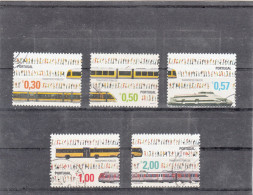 Portugal, (69), Transportes Públicos, 2005, Mundifil Nº 3206 A 3210 Used - Used Stamps