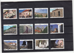 Portugal, (70), Aldeias Históricas De Portugal, 2005, Mundifil Nº 3211 A 3222 Used - Gebraucht