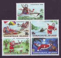 CHRISTMAS ISLAND 226-230,unused,Christmas 1986 (**) - Christmas Island