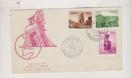 TURKEY  1956 CANAKKALE Nice FDC Cover - Brieven En Documenten