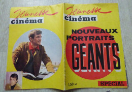 MAGAZINE JEUNESSE CINEMA - NOUVEAUX PORTRAITS GEANTS CELEBRITES - 1962 - Cinema