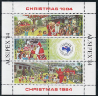 CHRISTMAS ISLAND Block 3,unused,Christmas 1984 (**) - Christmas Island