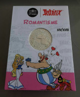 FRANCE 2022 - ASTERIX - 10 EUROS COMMEMORATIVE ARGENT – ROMANTISME - CARTELETTE OFFICIELLE – NUMERO 14/18 - Francia