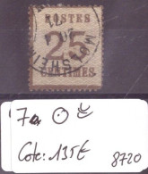 ALSACE LORRAINE No Yvert 7a OBLITERE -   COTE: 135 €  - ( WARNING: NO PAYPAL ) - Used Stamps