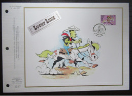 2390 'Jeugdfilatelie: Lucky Luke' - CEF Herdenkingsblad - Documenti Commemorativi