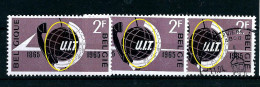 N° 1333 -Cu2 - Sans Méridien Central - Le Lot - 1 X ** Et 1 Obl - 1961-1990