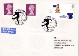 United Kingdom 2006 Priority Card: Football Fussball Soccer Calcio; FIFA World Cup Germany; - 2006 – Allemagne