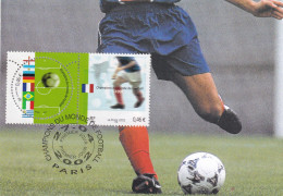 France 2002 Maximum Card: Football Fussball Soccer Calcio; FIFA World Cup Champions; France 1998 - Sonstige & Ohne Zuordnung