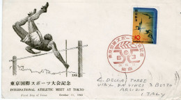 Japon - FDC - Tokyo International Athletic Meet - FDC