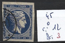 GRECE 45 Oblitéré Côte 12 € - Used Stamps