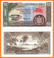 WESTERN SAMOA ( 1967 ) 2020 *  5 POUNDS * Prefix U * UNC - Sonstige – Ozeanien