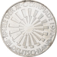 République Fédérale Allemande, 10 Mark, 1972, Munich, Argent, SUP, KM:134.1 - Autres & Non Classés
