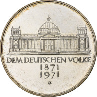 République Fédérale Allemande, 5 Mark, 1971, Karlsruhe, Argent, SUP+ - 5 Marcos