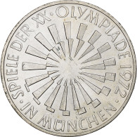 Monnaie, République Fédérale Allemande, 10 Mark, 1972, Hambourg, SUP, Argent - Andere & Zonder Classificatie