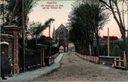 ! Alte Ansichtskarte Lippehne , Soldiner Tor, 1910 - Polen