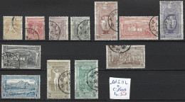 GRECE 101 à 112 Oblitérés Côte 775 € - Used Stamps