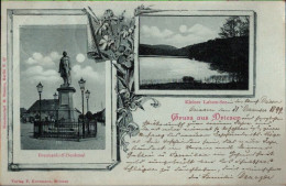 ! Alte Ansichtskarte Gruss Aus Driesen, 1899 - Neumark