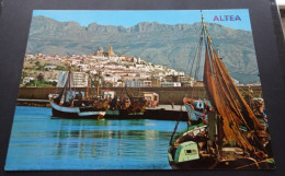 Altea, Alicante - Vista Desde El Muelle - Postales Hnos Galiana, Benidorm - # 22 - Alicante