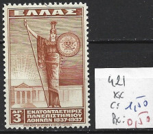 GRECE 421 ** Côte 1.50 € - Nuevos