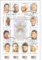 ACTEUR ACTOR 2014 BLOCK USED, ROMANIA - Used Stamps