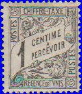 Tunisie Taxe 1901 - T 26* - 1 C. Taxe - Impuestos