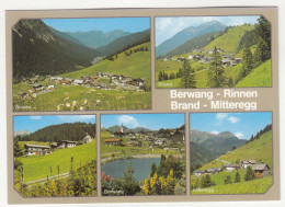 E2739) BERWANG - RINNEN - BRAND - MITTEREGG - Tolle Mehrbild AK - Berwang