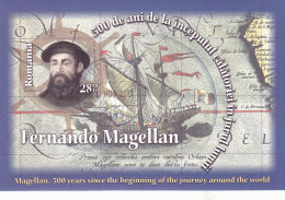 SHIP MAGELLAN 2019,BLOCK USED,ROMANIA - Used Stamps