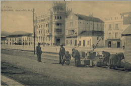 CÁDIZ , ALGECIRAS - BANDA DEL RIO , HAUSER Y MENET / A. ROCA   , T.P. NO CIRCULADA - Cádiz