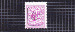 1967 Nr PRE796-P2** Zonder Scharnier:wit Papier.Heraldieke Leeuw:4fr.Opdruk Type G. - Typografisch 1951-80 (Cijfer Op Leeuw)