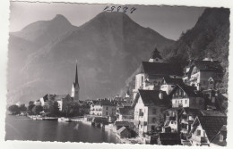 E2757) HALLSTATT - Alte Original S/W FOTO AK  Häuser Mit Kirche - Tolle DETAILS ALT ! - Hallstatt