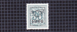 1966 Nr PRE775** Zonder Scharnier.Heraldieke Leeuw:30c.Opdruk 1966. - Typografisch 1951-80 (Cijfer Op Leeuw)
