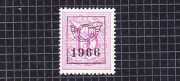 1966 Nr PRE772** Zonder Scharnier.Heraldieke Leeuw:15c.Opdruk 1966. - Tipo 1951-80 (Cifra Su Leone)