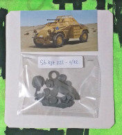 Kit Maqueta Para Montar Y Pintar - Vehículo Militar - Sd-Kfz 222 . WWII. - Military Vehicles