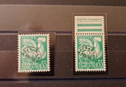 DEUX JOLIS  TIMBRES NEUF** N° 122. COTE  60  EURO. - 1953-1960