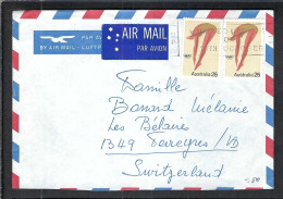 AUSTRALIE Ca. 1977: LSC P.A. Pour Feyrrères (VD, Suisse) - Storia Postale