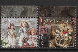 LETTONIE LATVIA LETTLAND EUROPA CEPT 2015 Set/serie, Neuve/mint/ Postfrisch - 2015