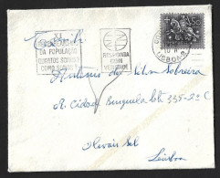 Último Recenseamento Eleitoral De Salazar 1970. Flâmula IX Recenseamento Do Estado Novo, Portugal. Salazar's Last Electo - Storia Postale