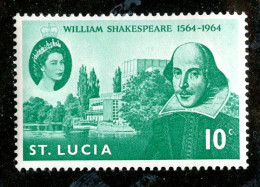 7965 BCXX 1964 St Lucia Scott # 196 MNH** (offers Welcome) - St.Lucie (1979-...)