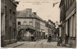 59 - Condé Sur L'Escaut - Rue De L'Escaut - Le Pont Tournant - Conde Sur Escaut