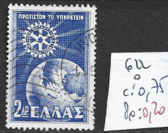 GRECE 622 Oblitéré Côte 0.75 € - Usados