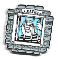 Humour, Prisonnier Derrière Les Barreaux, Prison D'Alcatraz (Californie San Francisco) - Magnet Souple - Humorísticas