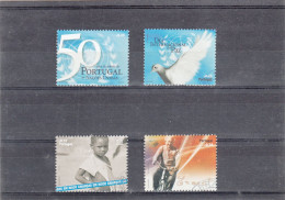 Portugal, (81), Adesão De Portugal ás Nações Unidas, 2005, Mundifil Nº 3313 A 3316 Used - Oblitérés