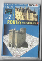 Mini-carte IGN "France -routes Historiques" - Cartes Routières